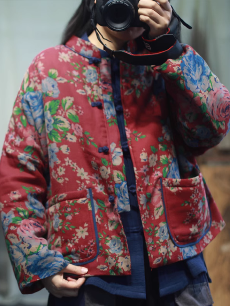 Women's  Printed Coat