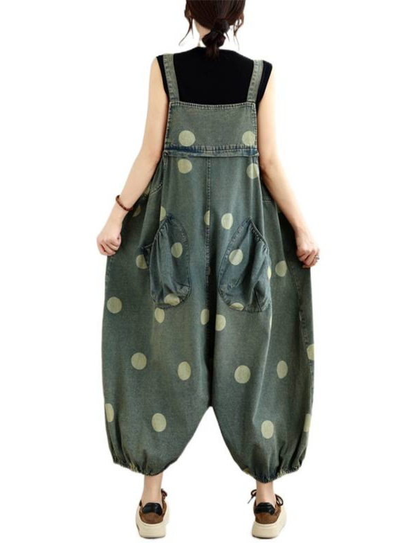 Playful Weekend Denim Jumpsuit — Effortless, Flattering Overalls with Practical Pockets