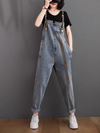 side pockets Dungarees for Women
