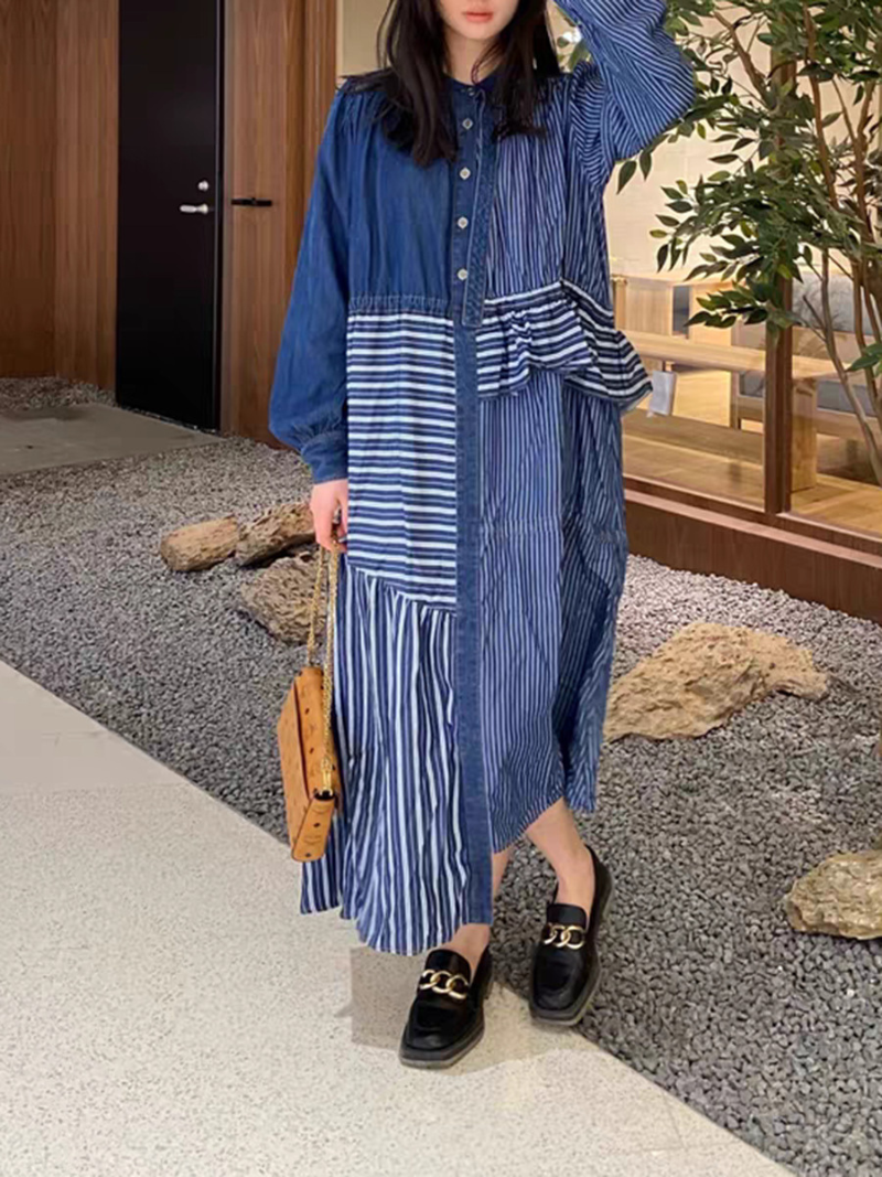 Women's Casual Shirt Dress.