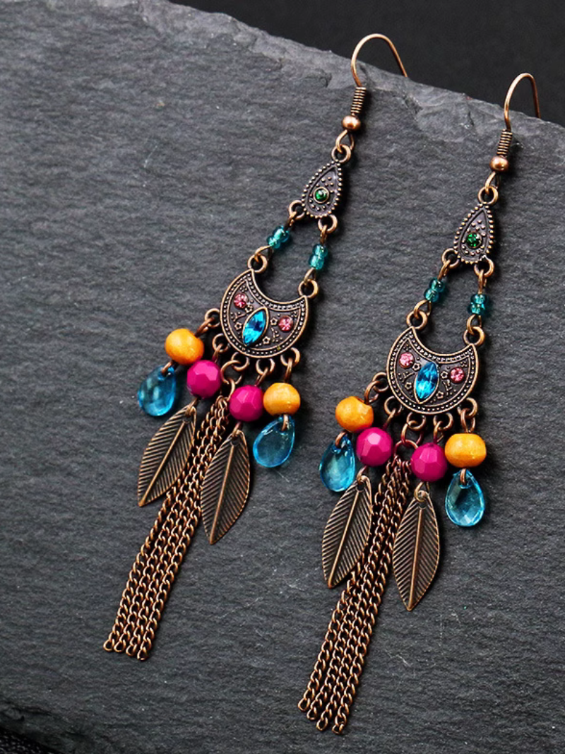 Women’s  Retro Chic Crystal Sparkle Stud Earrings