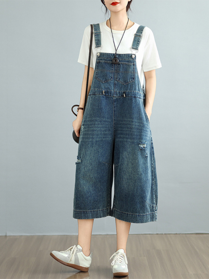 Women's Loose Dungaree 