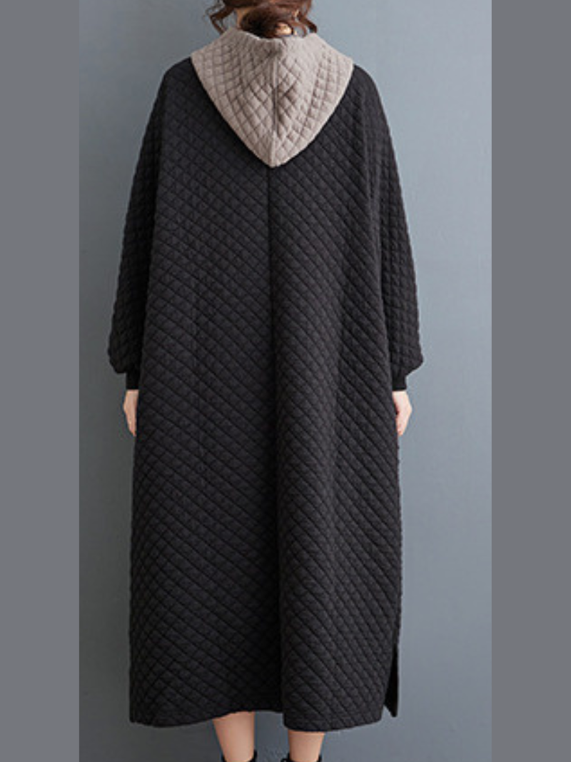 Soft & Chic Women's A Line Hooded Dress | Eva Trends Soft & Chic Women's A Line Hooded Dress | Eva Trends