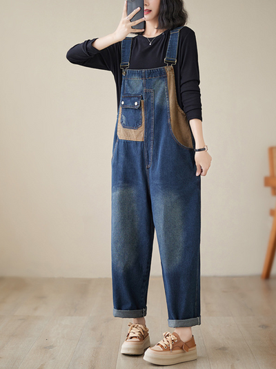 Women's denim Dungarees