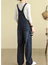 Women's  pockets Overalls Dungarees