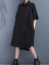 Women's Black Shirt Dress