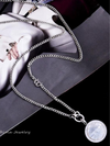 Fashionable Titanium Steel Sweater Chain Light Luxury Necklace Women's Accessories