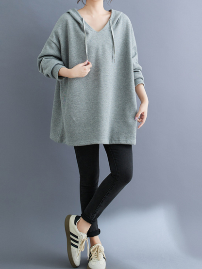 Bequemer Kapuzenpullover für Damen für den Alltag