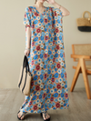 Women's Blue Kaftan Dress