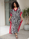 Women's Fashionable Robe Bikini Cover-Up Long kaftan Dress