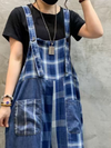 Women Blue dungarees