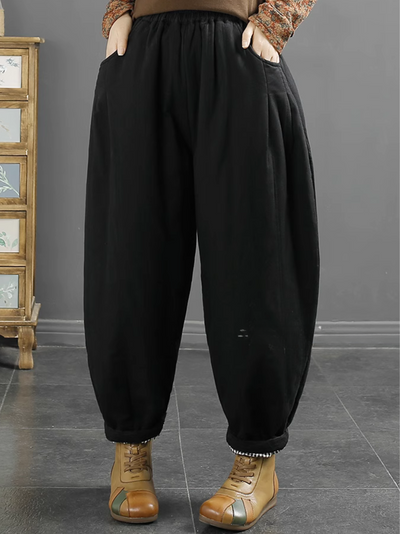 Women's Vintage Skinny Cotton Winter Bottom