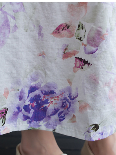 Cool and Beautiful Women's Printed Smock Dress