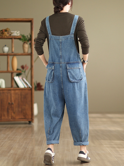 Women's Loose Dungaree
