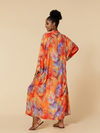 Women's Orange Kimono Jacket