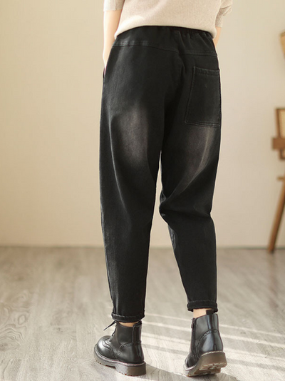 Women's Modern Classics Embroidered Elastic Bottom