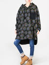 Women's Elevate Your Style Multicolor Printed Hooded Shirt