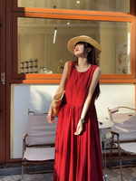 Sunlit Weekend Maxi Dress — Flowy, Effortless Fit in Cotton Blend