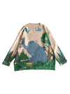 Charm Your Way Through Winter Women's knitted Cartoon Elephant Sweater