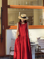Sunlit Weekend Maxi Dress — Flowy, Effortless Fit in Cotton Blend