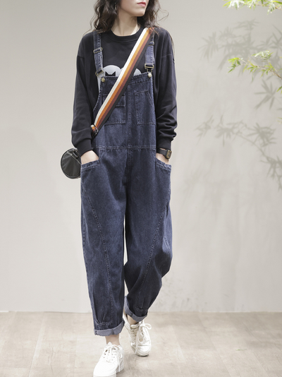 Women's Denim Overalls