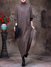 Women's Coffe green Maxi Dress