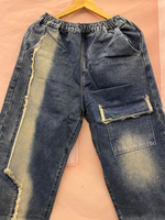 Summer à la mode et classiques de style élastique en denim classique