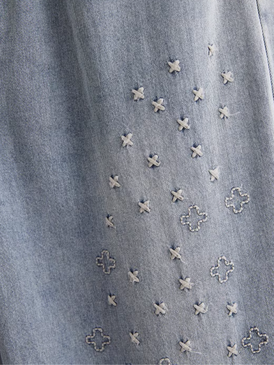 Women's Embroidered Bottom pant