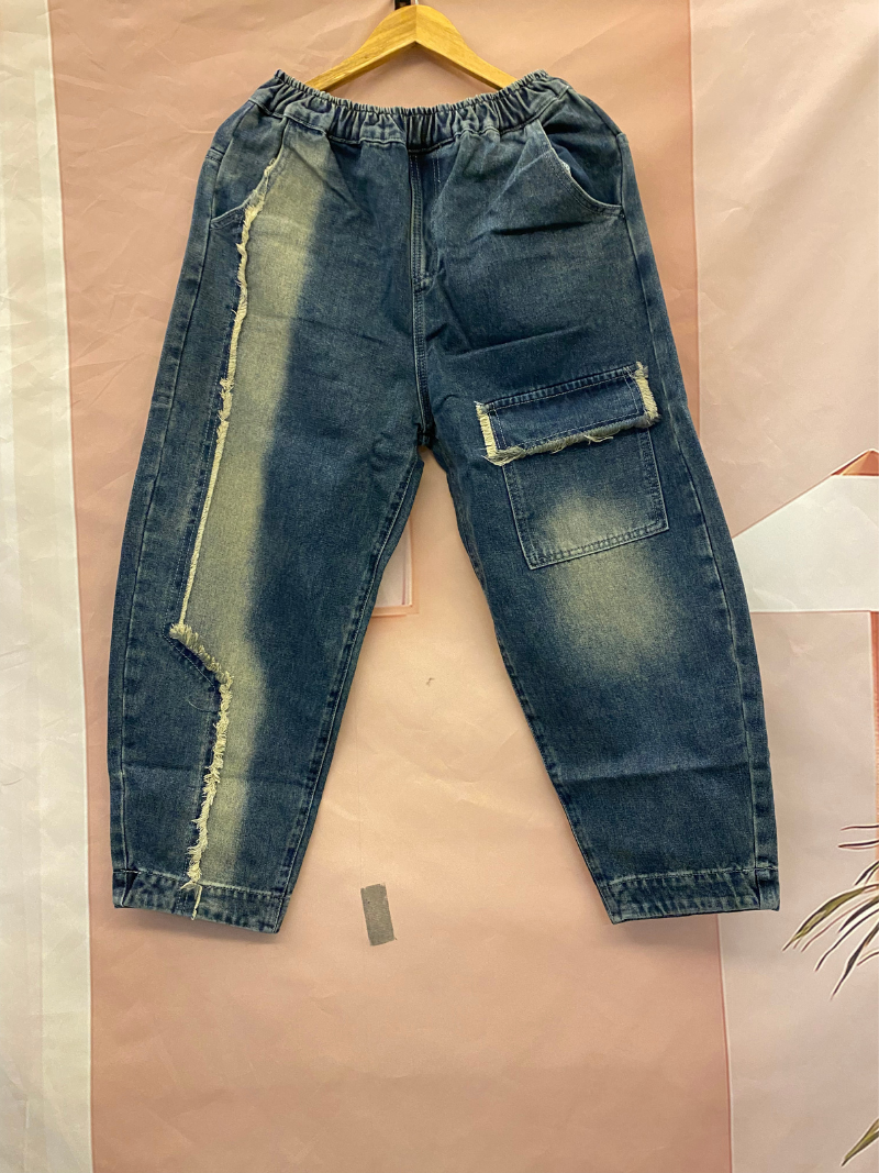 Women's Summer Fashionable & Classic Denim Elastic Style Bottom