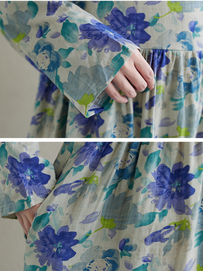 Buzzworthy Looks Women's Cool Printed Smock Dress