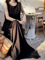 Sunlit Weekend Maxi Dress — Flowy, Effortless Fit in Cotton Blend