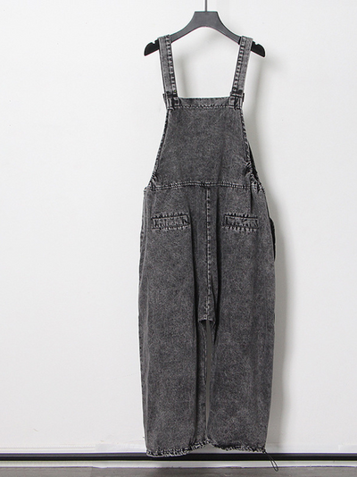 Women's Holiday-Inspired High-Waisted Dungaree