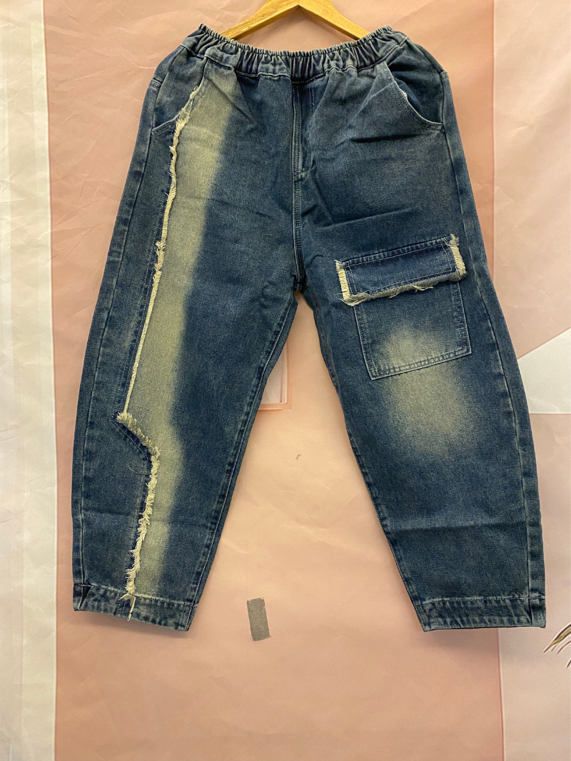Women's Summer Fashionable & Classic Denim Elastic Style Bottom