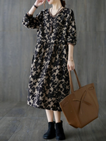 Boho smock dress