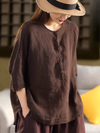 Women's Elegance to your Wardrobe Solid Color shirt top