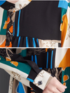 Women's long sleeves A-line Dress