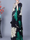 Women's Grace and Comfor Elevate Printed Flower Maxi Dress