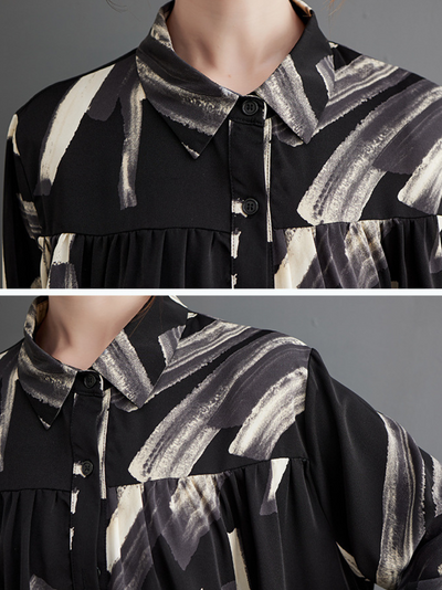 Women's Black Shirt Top