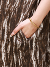 Fashionable Women's Camouflage Half Collar Knitted Midi Dress