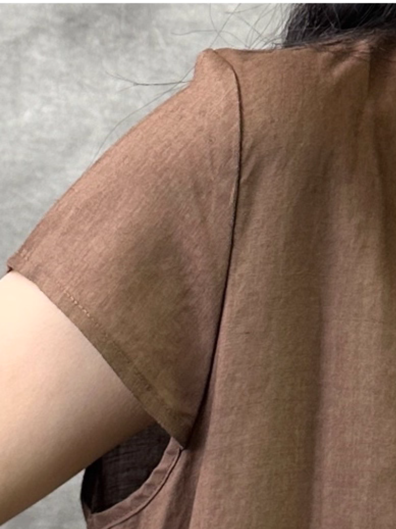 Vestido de línea A de moda y suelbia de moda femenina
