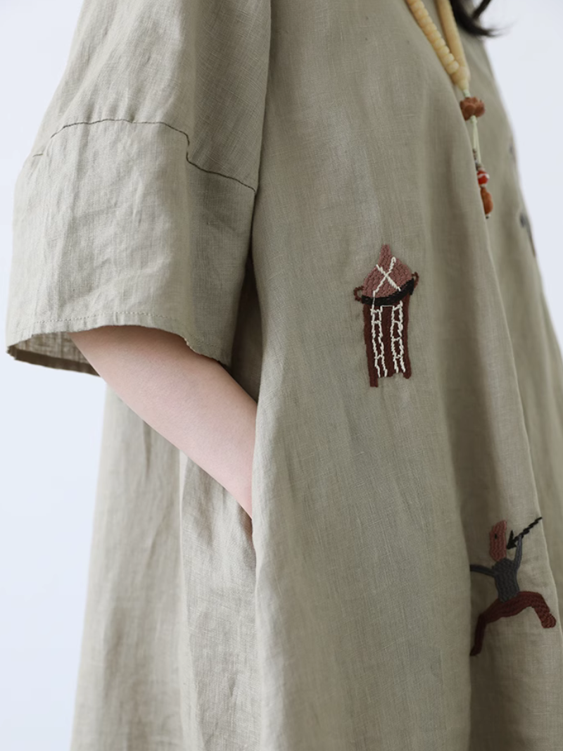Women's Side Pocket Dress  