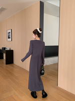 Desk-to-Dinner Confidence Pleated Midi Dress with Graceful Chiffon Movement Skirt