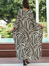 Women's Summer Elevate Beach Cover-Up Long Kaftan Dress