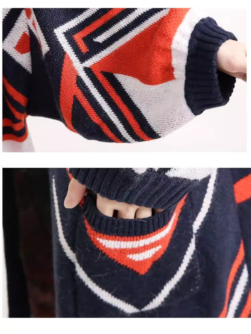 Women’s Stylish & Graceful Lightweight Printed Loose Coat
