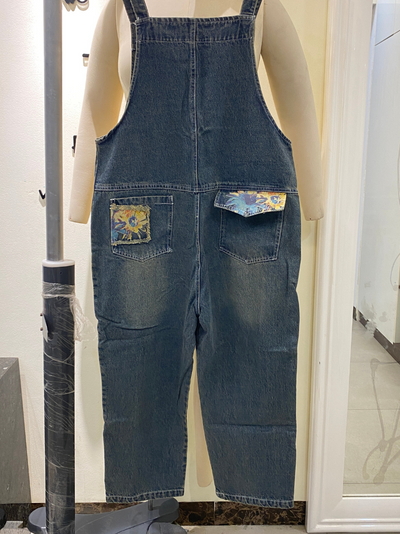 Wildest Dreams Cotton Denim Overalls Dungarees
