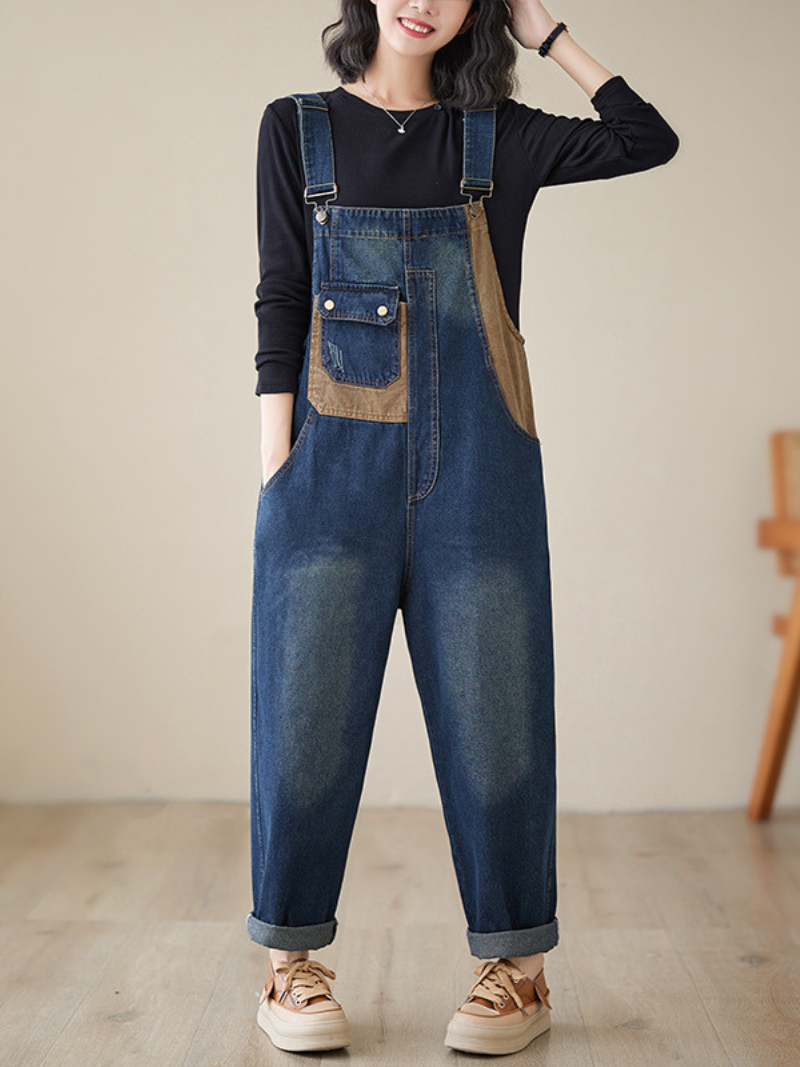 Women's Loose Overalls Dungarees