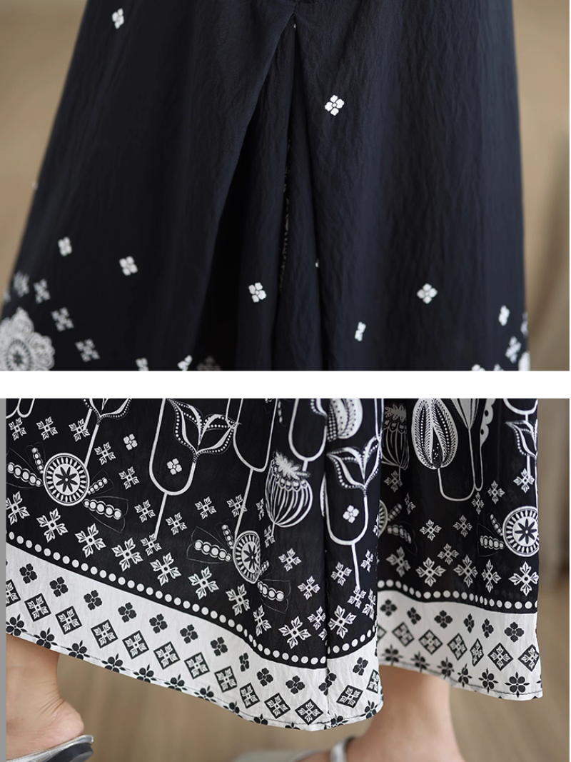 Women's Cotton A-Line Dress