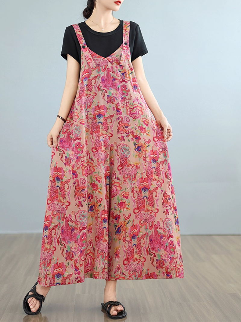 Women's High Waist Dungaree 