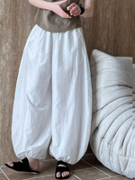 Women's Summer Lightweight High Waist Loose Bottom