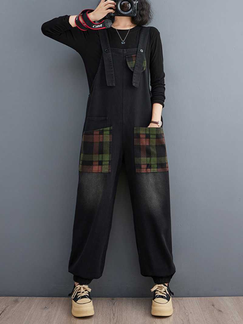 women's loose Dungaree